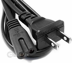 5 Foot AC Power Cord 2 Two Prong Extension Cable for Xbox Playstation 2 PS2 Sega LCD Monitor