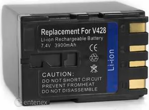 2x Battery for JVC BN-V428 BN-V428U GR-33 BN-V408U GY-HD100 GR-HD1 BN-V408 BN-V416U GR-D200 GR-DV2000
