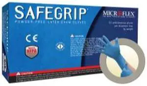 SAFE GRIP BLUE TEXTURED MED