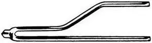 WELLER 7135W 0.885 in L Conical Soldering Tip, 4.2 mm, Copper, PK2
