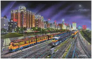 Chicago Nights 1000 pc SOI21385 SUNSOUT