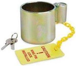 Standard Duty King Pin Lock with 2 Keys