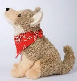 Trickerster Coyote with Bandanna 8.5" by Douglas Cuddle Toys