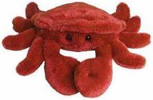 Aurora® - Small Red Mini Flopsie - 8" Crab - Adorable Stuffed Animal