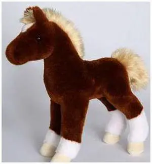 Teak Chestnut Foal 10" by Douglas Cuddle Toys Teak Chestnut Foal 10" by Douglas Cuddle Toys