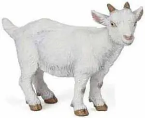 White Kid Goat Figurine by Papo - 51146