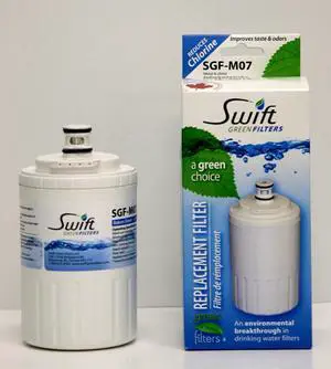 Swift Green Filters SGF-M07 Compatible Refrigerator Water Filter for UKF7003, UKF7001, EDR7D1, Filter 7, Made in USA (1 Pack)