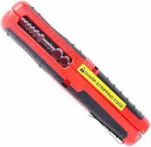 CP-511A 3in1 Multifunction 10-20AWG Coaxial Cable RG59 RG6 8-13mm Strippers Stripping Knife