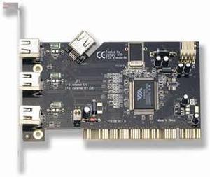 SYBA SD-PCI-4F-G VIA Chip FireWire 3+1 port PCI Card