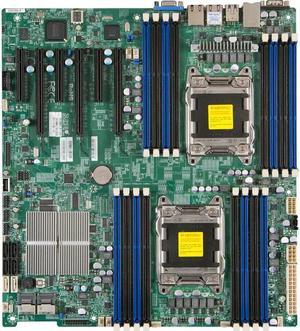 X9Dr3-F Dual Lga2011/ Intel C606/ Ddr3/ Sata3&Sas/ V&2Gbe/ Eatx Server Motherboard