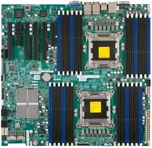 Supermicro X9Dri-Ln4F+-O Dual Lga2011 /Intel C602/ Ddr3/ Sata3/ V&4Gbe/ Eatx Server Motherboard