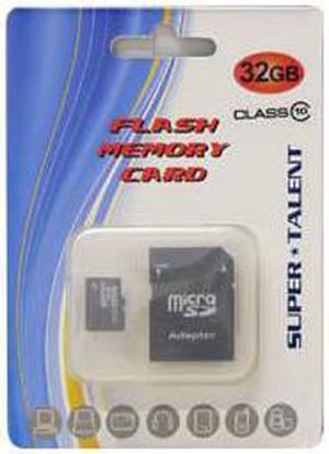 32Gb Micro Sdhc Memory Card W/ Adapter,