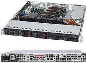 Supermicro Superchassis Cse-113Mtq-600Cb 600W 1U Rackmount Server Chassis (Black)
