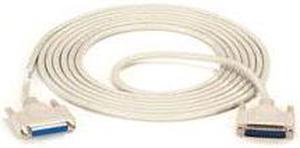 DB25 Extension Cable, DB25 Male, DB25 Female, 15-ft. (4.5-m)