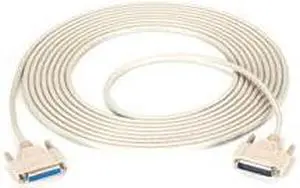 DB25 Extension Cable, DB25 Male, DB25 Female, 25-ft. (7.6-m)