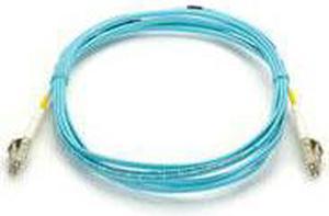 10-Gigabit Multimode, 50-Micron Fiber Optic Patch Cable, Zipcord, PVC,