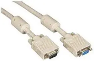 Black Box EVNPS06-0010-MF 10Ft Vga Video Cable With Ferri Te Core Beige Male/Female