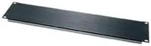 2U 3.5" Blank Flanged Panel