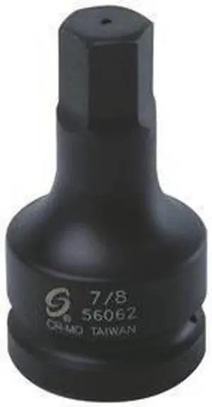 1"DR 7/8" HEX BIT SCKT