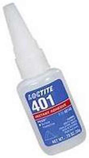 LOCTITE 135429 Instant Adhesive, Series 401, 20 g, Bottle, Clear