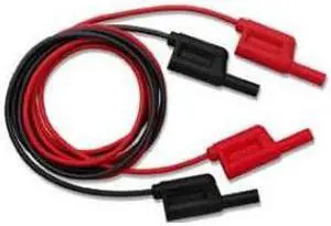 POMONA ELECTRONICS 6727-0 Multi-Stacking Sheathed Banana Plug Patch Cord,