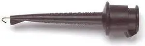 POMONA ELECTRONICS 4555-0 Test Clip Lead, Minigrabbers, 2.35", Black