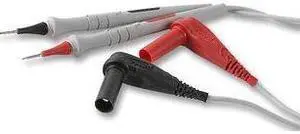 POMONA 6275 Test Probe Set, Black, Red, 1000 Vrms
