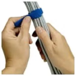 Black Box Hook and Loop Cable Wrap Black Box Hook and Loop Cable Wrap