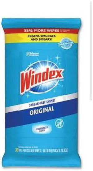 Glass and Surface Wet Wipe, Cloth, 7 x 8, 38/Pack, 12 Packs/Carton 319251 Glass and Surface Wet Wipe, Cloth, 7 x 8, 38/Pack, 12 Packs/Carton 319251