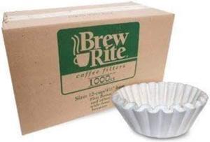 Brew Rite Coffee Filters, Size 10 Cup, 1000/Carton (ROC5501B)