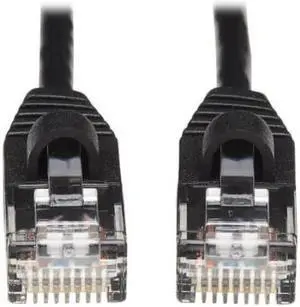 Tripp Lite Cat6a 10G Snagless Molded Slim UTP Ethernet Cable (RJ45 M/M), PoE, Aqua, 5 ft. (1.5 m) - 5 ft Category 6a Network Cable for Network Device, Server, Switch, Router, Hub, Printer, Computer, P