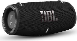 JBL Xtreme 3 Black Portable Bluetooth Speaker w/divvi! Hardshell Case Kit 