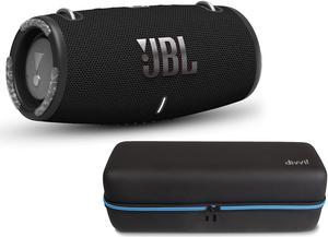 JBL Xtreme 3 Black Portable Bluetooth Speaker wdivvi Hardshell Case Kit