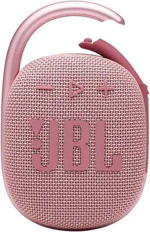 JBL Clip 4 Pink Portable Bluetooth Speaker