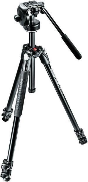 Manfrotto 290 Xtra Aluminum Tripod with 128RC Micro Fluid Head and Quick Release