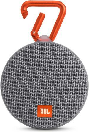 JBL Clip 2 Waterproof Portable Bluetooth Speaker CLIP2GRAY Gray