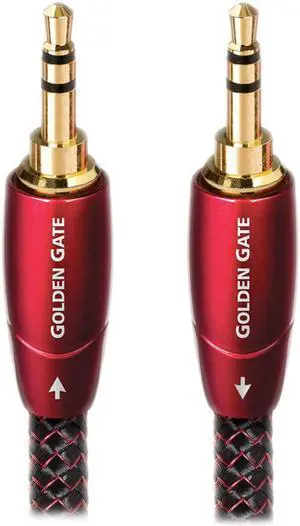 AudioQuest Golden Gate 1.5m (4.92 ft.) 3.5mm to 3.5mm Analog Audio Cable