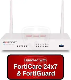Fortinet FWF-30E-BDL-950-36 FortiWiFi 30E Network Security / Firewall Appliance