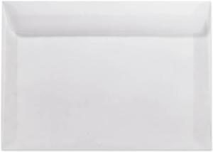LUX 6 x 9 Booklet Envelopes 50/Pack Clear Translucent (E4820-00-50)