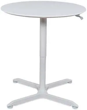 36" Pneumatic Height Adjustable Round Caf