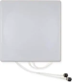 Ventev - M6060060P3D20 - 2.4/5GHz 6dBi Wi-Fi Panel (H:40/V:40) Antenna with 2 RPSMA Connectors