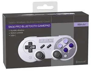8bitdo sn30 pro controller windows, macos, & android  nintendo switch