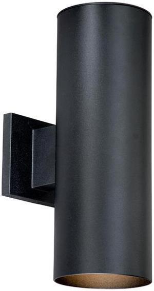Vaxcel Chiasso 5" Outdoor Wall Light Textured Black - CO-OWB052TB