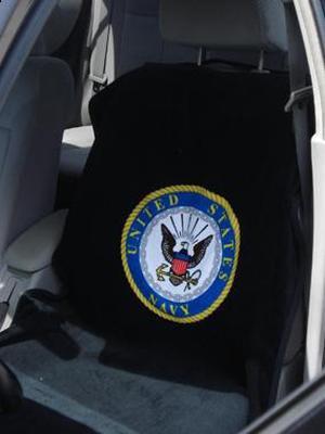 US Navy Logo Seat Cover