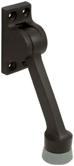 4 in. Solid Brass Kickdown Holder (Oil Rubbed Bronze)