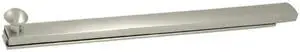 8 in. Heavy Duty Surface Bolt w Concealed Screw (Chrome)