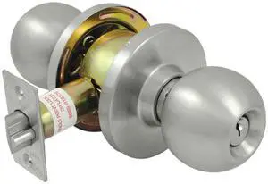 Deltana CL100EAC-32D Grade 2 Commercial Entry Standard Round Knob, Satin Stainless Steel