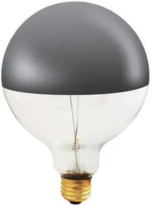 Bulbrite 712356 - 60G40HM Silver Bowl Light Bulb