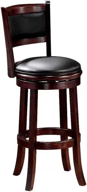 Boraam 29" Augusta Swivel Stool in Lt. Cherry Finish