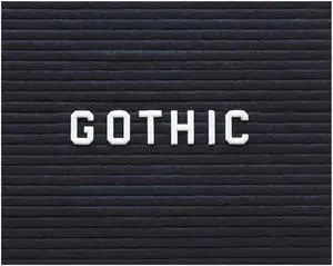 Ghent Lg34 Precision-Grooved Letterboard Letters
